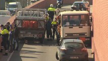 Policía no ve indicios atentado en robo de camión de butano