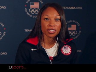 Allyson Felix, Olympic Gold Medalist, Gets The Power Of Plyometrics | EXCLUSIVE