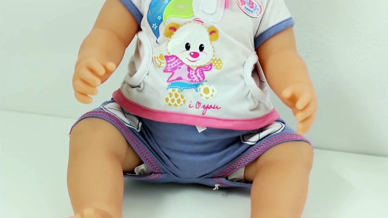 Baby Doll Magic Potty Training Poops & Pees Baby Born Doll Potty Time Toy Toilet Toy Video