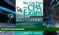 Popular Book  You Can Pass the CPA Exam: Get Motivated  For Online