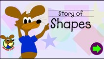 Shapes for kids kindergarten children grade 1   Learn about 2D Shapes with mouse  i spy shapes