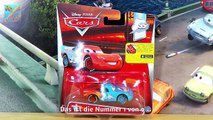 Transforming Lightning McQueen Disney Pixar Cars 2 NEW Mattel Diecasts Otto Bonn & Rip Clu