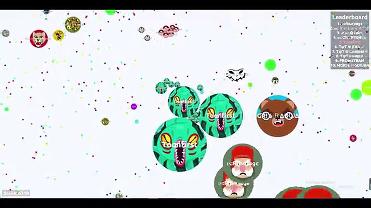 Agario - Teaming Epic & Open Survive Mode