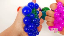 Learn Colors! Squishy Balls for Kids & Children Finger Family Nursery Rhymes Play Doh Comp