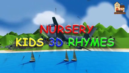 Five Little Penguins | 3D Animation Rhymes & Baby Songs | Nursery Rhymes For Childrens In