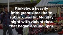 Riots erupt in Swedish suburb days after Trump comments