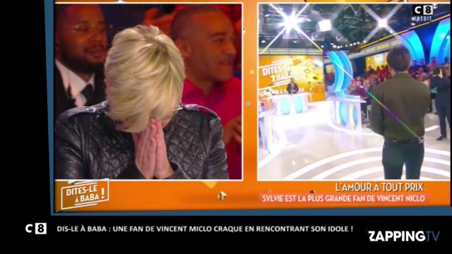 Dites-le à Baba : la surprise de Vincent Niclo à une fan émeut aux larmes Cyril Hanouna (vidéo)