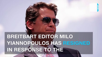 Milo Yiannopoulos resigns from Breitbart News