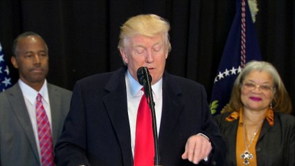 Trump dénonce les menaces "horribles" visant la communauté juive