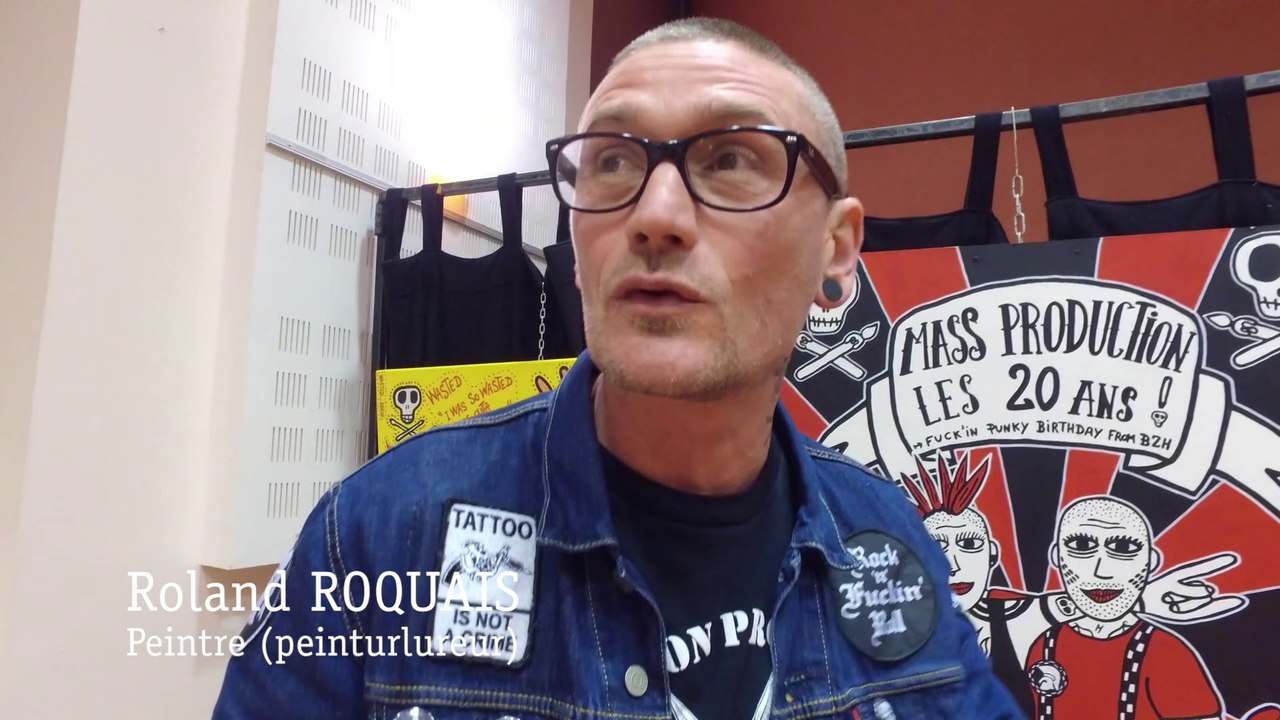 Roland ROQUAIS, expo à Quimper, février 2017
