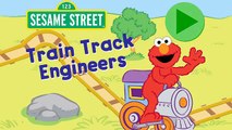 Sesame Street Game Video - Elmos Train Track Engineers Episode - PBS Kids Games