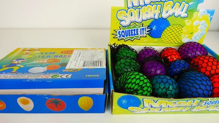 Learn Colors with Squishy Balls for Kids