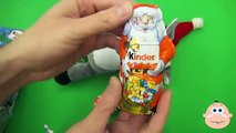 Kinder Huevos Sorpresa Nuevo Santa Claus De La Felpa De Renos De Navidad Mezcla De Juguetes De Apertura De Desenvolver