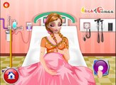 la pelcula de dibujos animados juego para las niñas Frozen Anna Emergency Birth Frozen Baby Care Games 1