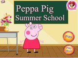 Peppa Pig e George na Louca Escola da Madame Gazela! Em Português. Novela Brinquedos Peppa