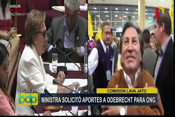 Ministra de la Mujer se presentó ante comisión Lava Jato