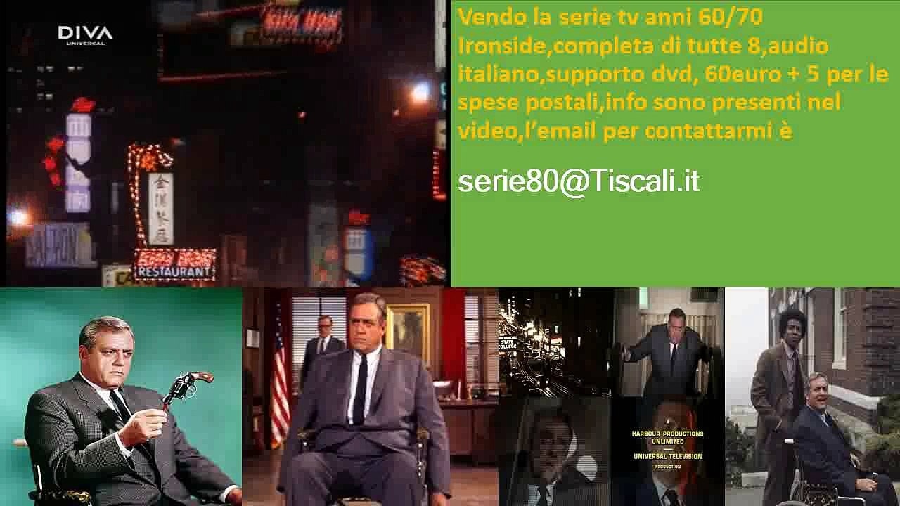 Ironside TUTTa la serie televisiva completa in DVD - ITA