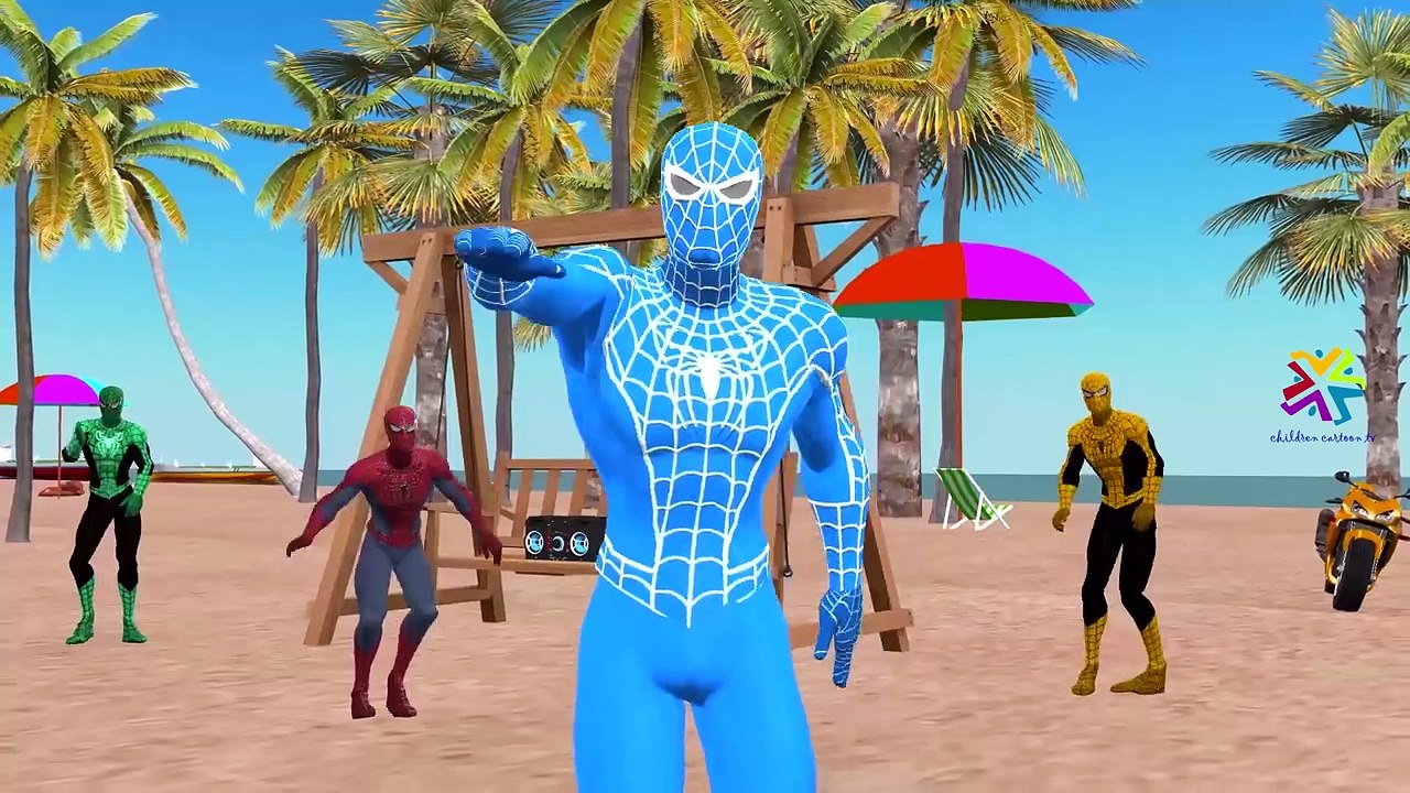 Finger Family Spiderman Vs Hulk And Spiderman Vs Venom Cartoon Superhero Fight And Death M