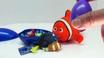 FINDING DORY! Play-Doh Surprise Eggs Doubled! FINDING DORY AND NEMO Tell Fish Jokes!! SUBS
