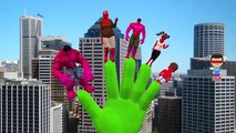 Divertido Superhéroes Dedo De La Familia Rimas De Cuarto De Niños De Compilación | Hulk Spiderman Ironman Dedo