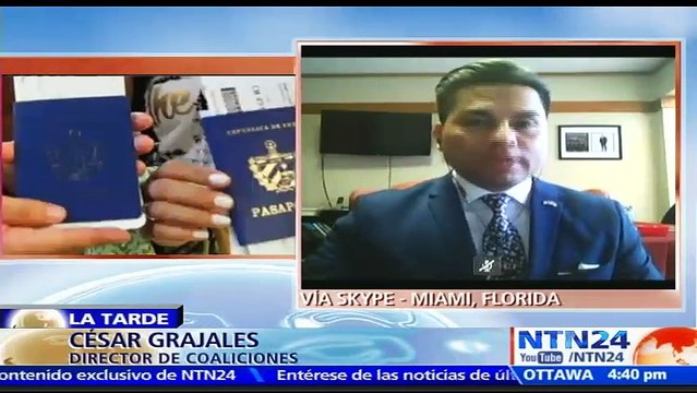 César Grajales, vocero de iniciativa Libre, asegura que EE. UU. “requiere de una reforma migratoria a través del Congreso” para evitar la “incertidumbre”