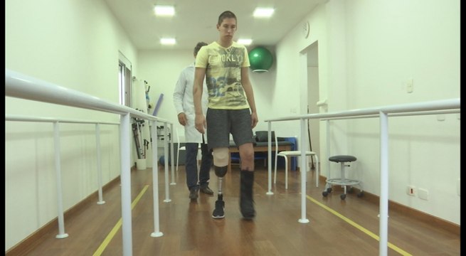 Follmann afronta con entereza su recuperación y piensa en Paralímpicos tras accidente