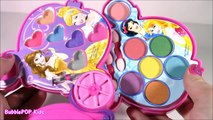 Disney Princess elf Makeup Sets! Jasmine Lip Gloss Eyeshadow FROZEN Anna ELSA Nail Kit! Be