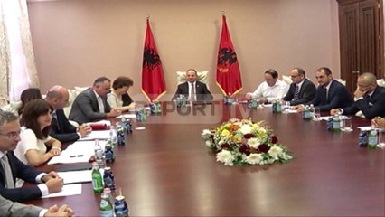 Report TV - Anëtarët e KED,Nishani:S'mund të hedh shortin, mungon ligji