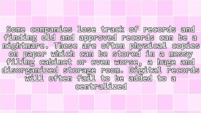 Some Things to Know About Records Management Software