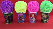 Playfoam Ice Cream Surprise Cups Iron Man Peppa Pig My Little Pony The Good Dinosaur TMNT