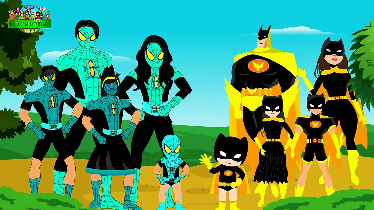 Superheroes Vs Zombies Finger Family Nursery Rhymes | Epic Funny Battle Songs!