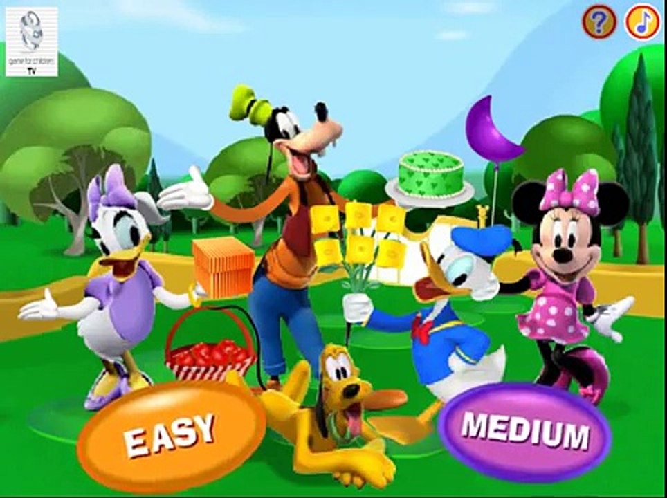 Mickey Mouse Clubhouse Game - Animation Games 2016 - Donald Duck, Nephews, Mickey Mouse, Pluto