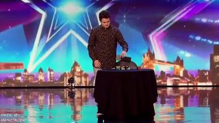 British Got Talent - Man Solves Rubik's Cube Puzzle Blindfolded