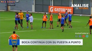 Jonathan Silva e Insaurralde aos murros em direto durante o treino do Boca Juniors