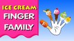 Finger Family Rhyme | ICE CREAM Finger Family Rhyme - Song | Nursery Rhymes Songs