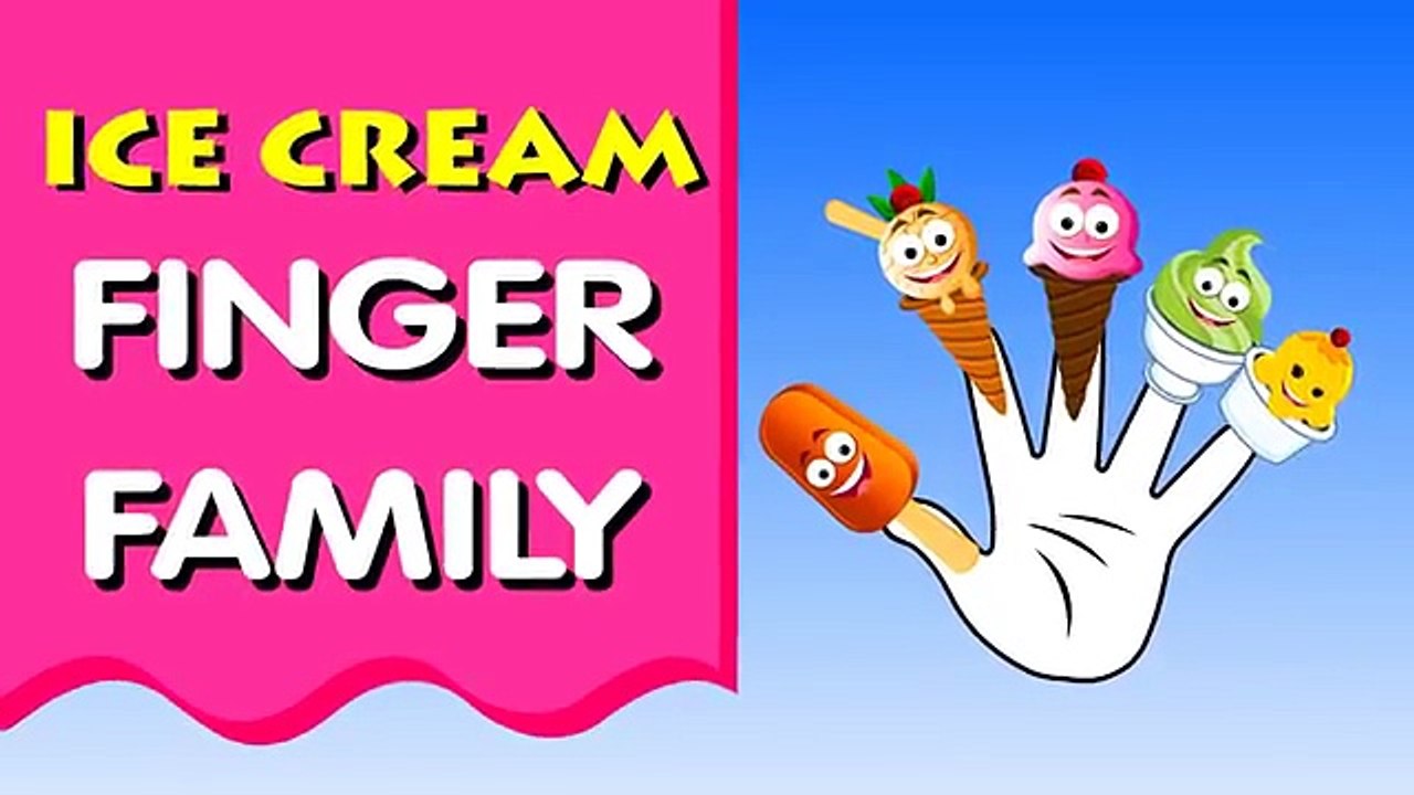 Finger Family Rhyme | ICE CREAM Finger Family Rhyme - Song | Nursery Rhymes Songs