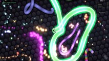 Slither.io - Evil Scary Snake w/ Trolling Giant Snakes - Slitherio Epic Plays