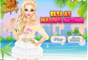 Juego de Elsa Como Malibu Barbie DESCRIPCIÓN del Juego Elsa Como Malibu Barbie DESCRIPCIÓN