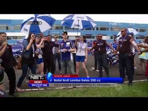Lorenzo Datang Ke Sirkuit Sentul - NET24