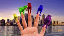 Colors King kong Finger Family - Dinosaurs Wild animals Finger Family 3d Nursery Rhymes An