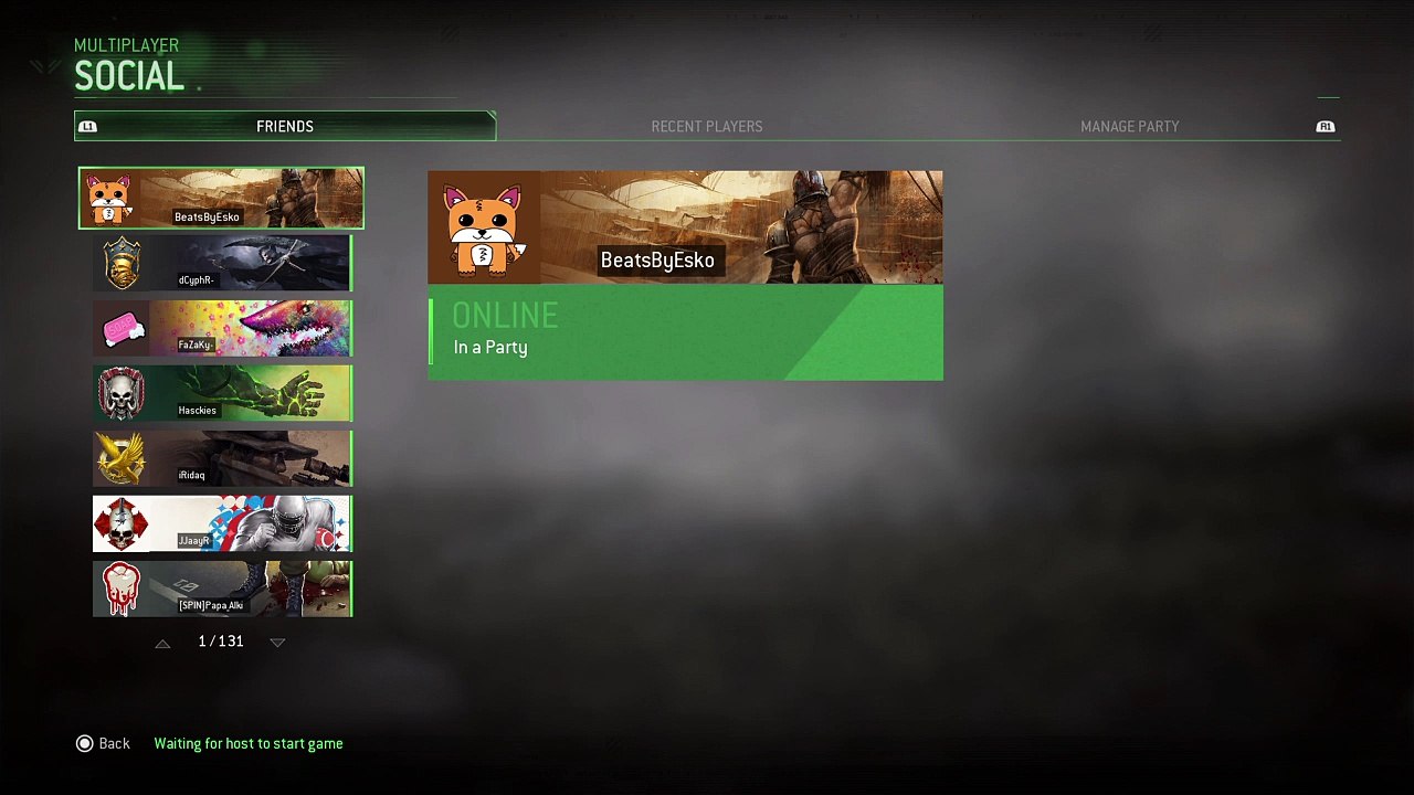 Full lag host.