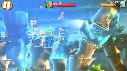 Angry Birds 2 - LEVEL 150 KING PIG BOSS Bamboo Forest Greasy Swamp Completed 3 Star Walkth