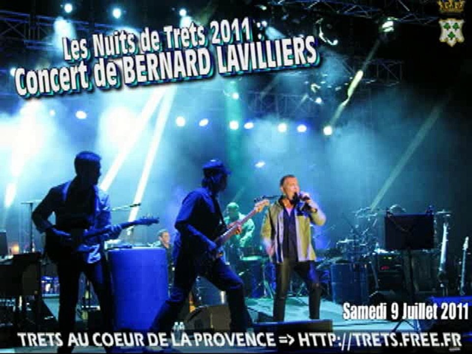 Nuits de TRETS 2011 - Bernard LAVILLIERS en concert