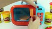Just Like Home Microwave Oven Toy Play-Doh Kitchen Toy Cutting Food Cooking Playset Toy Vi