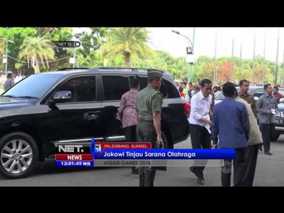 Presiden Jokowi Meninjau Sarana Olahraga ASEAN Games 2018 -NET12