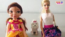 Fortune Days Belle Doll Color Me Cute Girl Dolls for Children Barbie Girls Dolls Videos