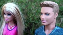 Barbie and Ken go to the Petting Zoo, Guineas - Cute Animals, Walt Disney, Mattel Toy Movi