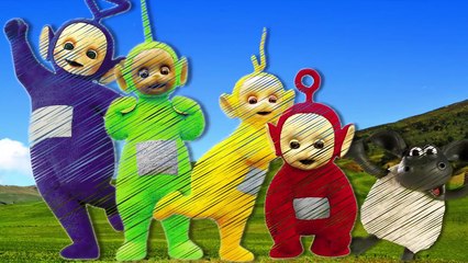 Teletubbies 3D Finger Family Playlist | Custom Blue Baby with If Youre Happy and You Know
