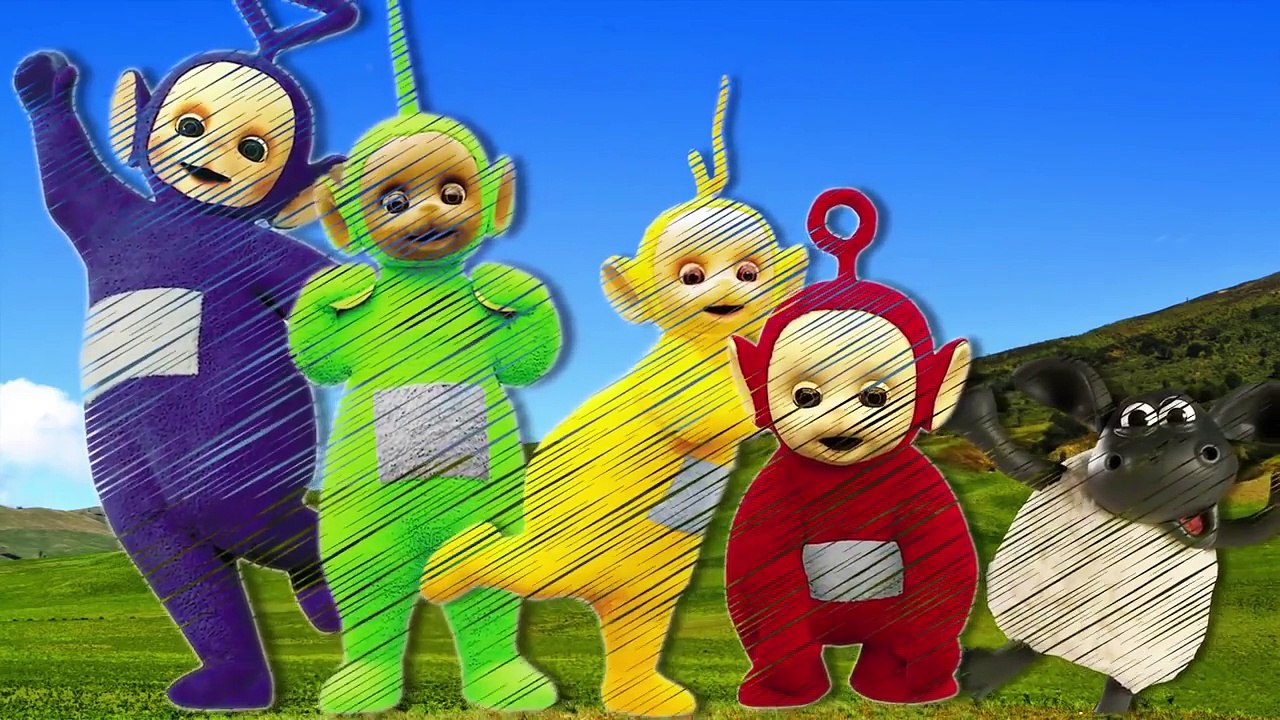 Teletubbies 3D Finger Family Playlist | Custom Blue Baby with If Youre Happy and You Know