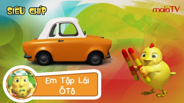 ✔ Ban Nhạc Gà Con | EM TẬP LÁI Ô TÔ - Nhạc thiếu nhi vui nhộn | Chicken Band | Siêu Chip